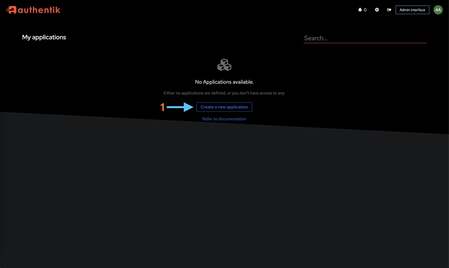Create Application