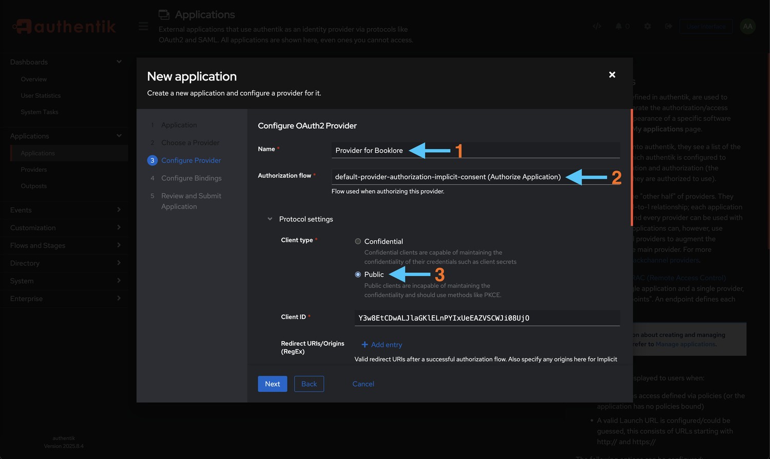 Configure Provider