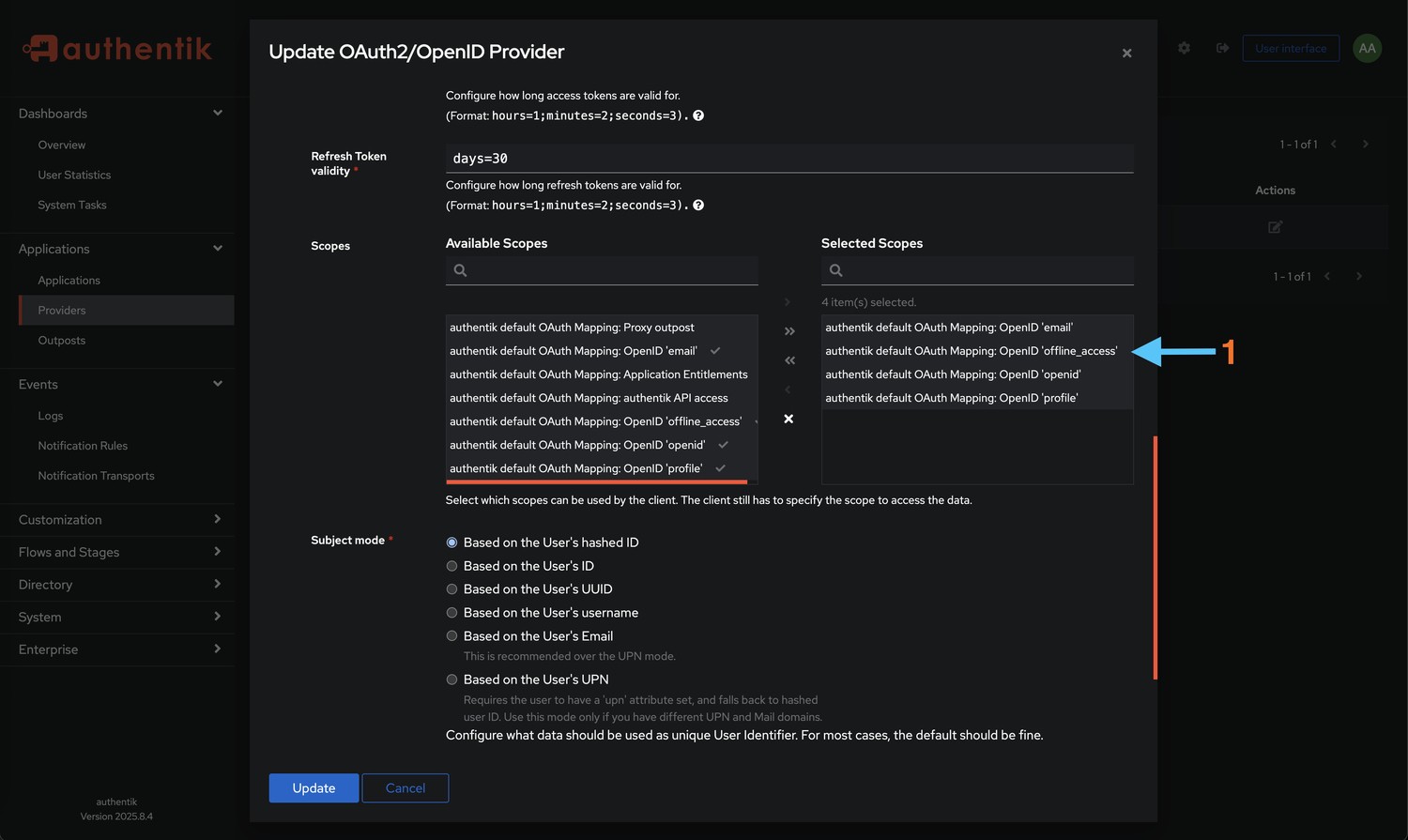 OAuth Scopes