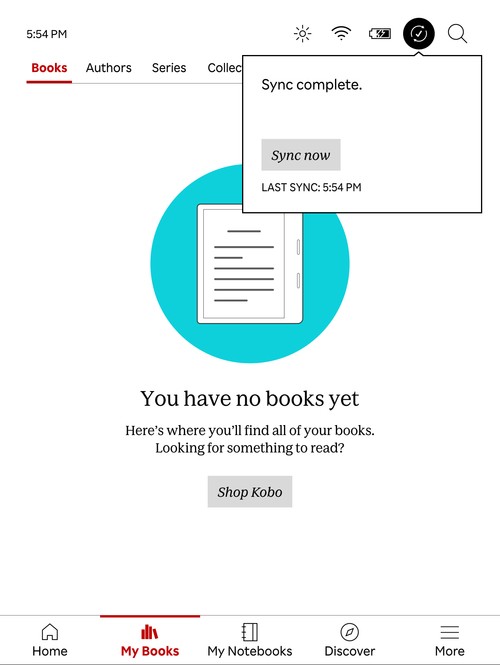 Sync Button