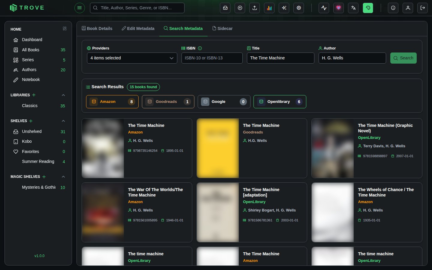 Search Metadata