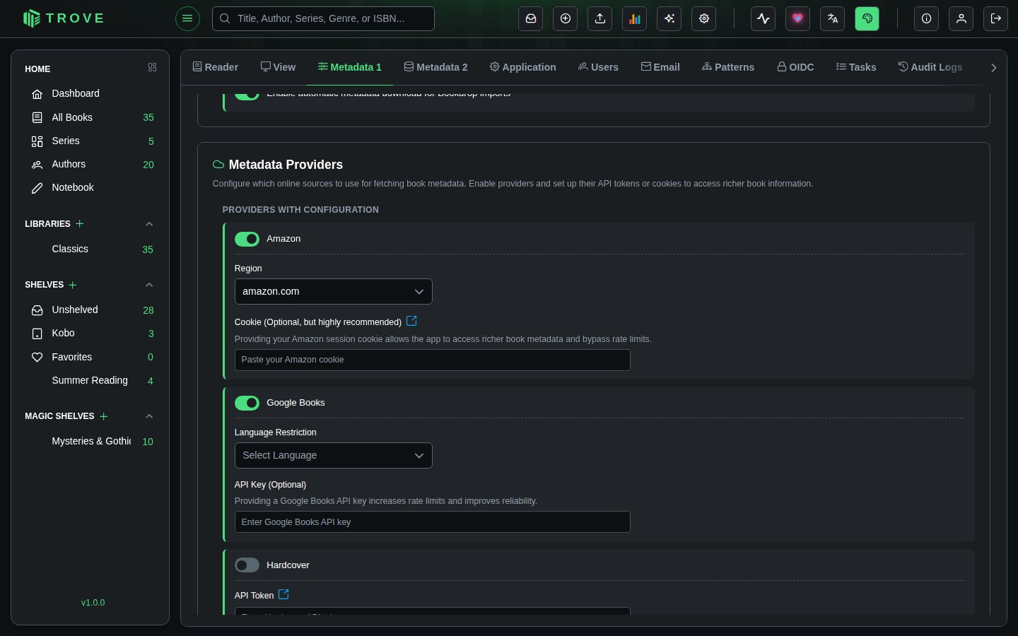 Metadata Providers