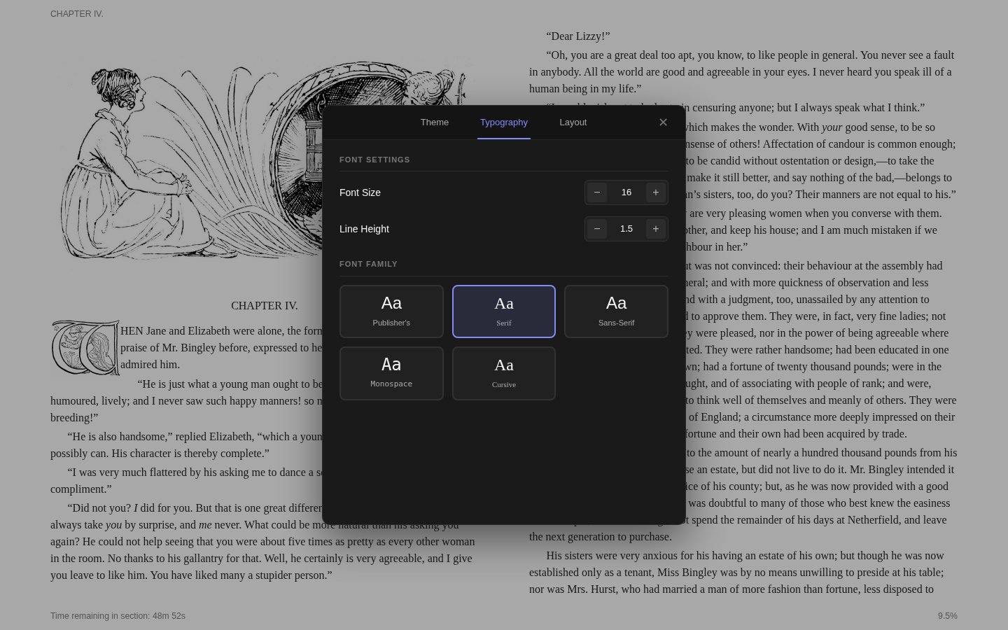 Typography Settings