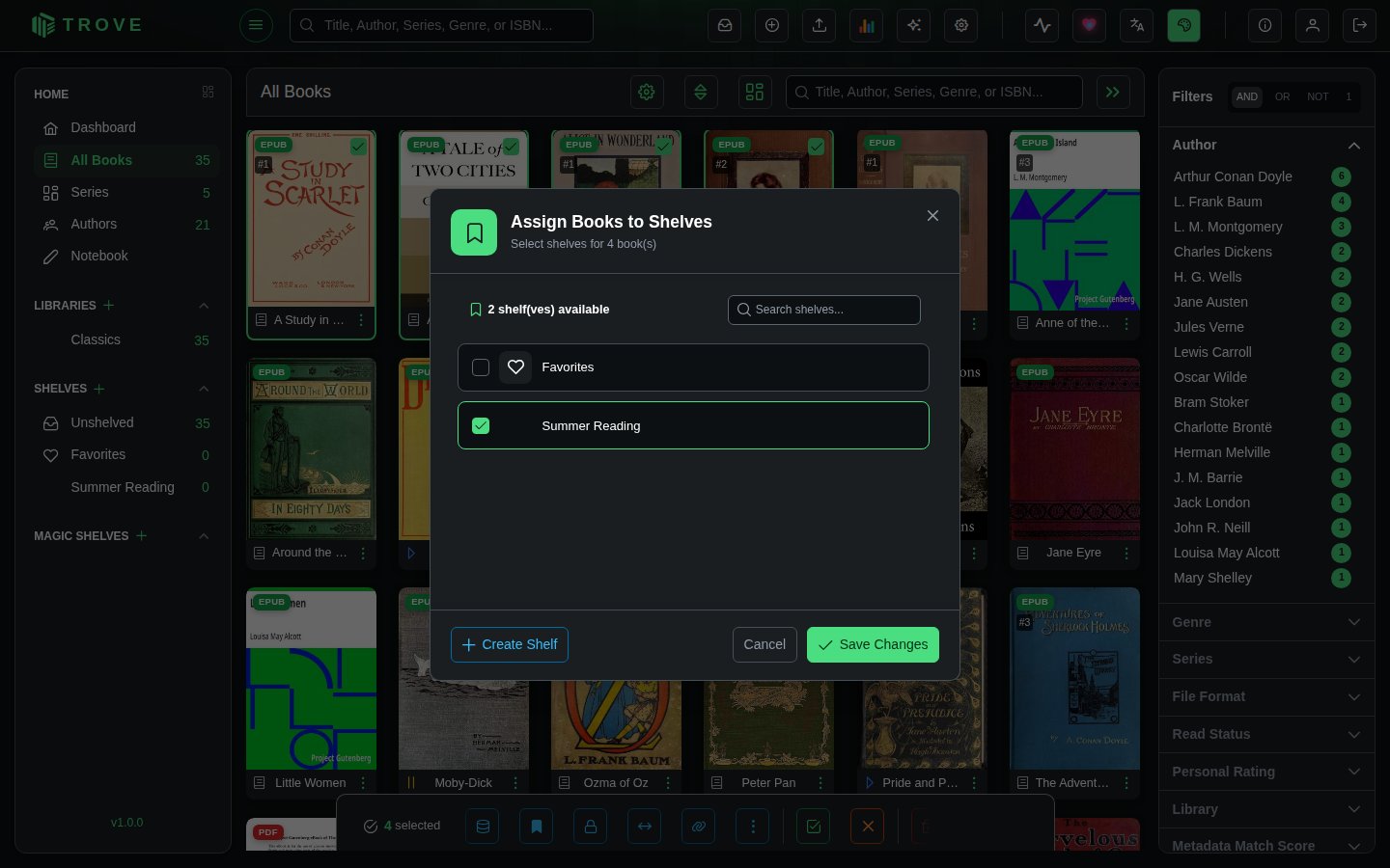 Assign Dialog